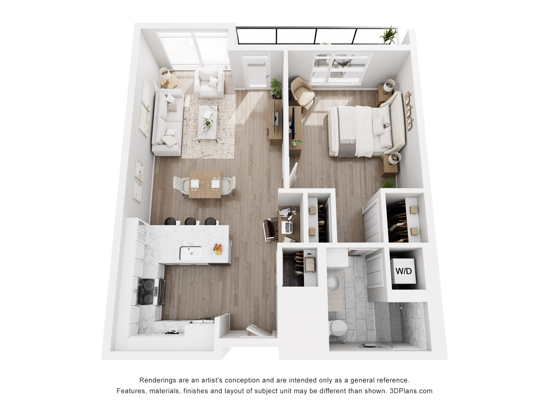 Mirabella Portland_Powell 3D Plan